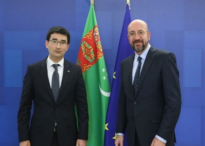 Глава ЕС Шарль Мишель принял верительные грамоты посла Туркменистана