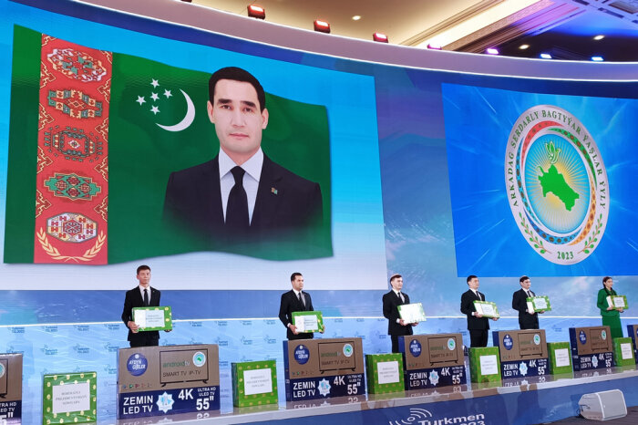В Туркменистане подвели итоги конкурса Цифровое решение  2023 (Видео)