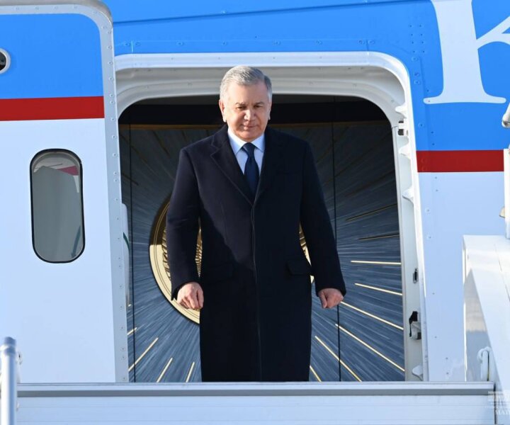 Президент Узбекистана прилетел на «Игры будущего» в Казани