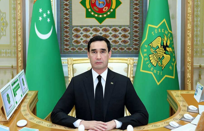 Сердар Бердымухамедов наградил Эрдогана званием «Почетный старейшина Туркменистана»