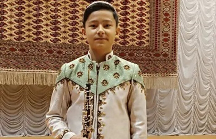 Юный гобоист из Туркменистана вновь успешно выступил на международном конкурсе