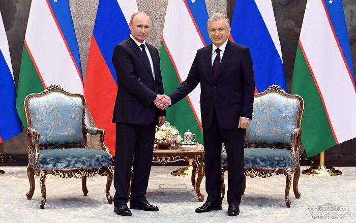 Шавкат Мирзиёев поздравил Владимира Путина с победой на выборах президента России