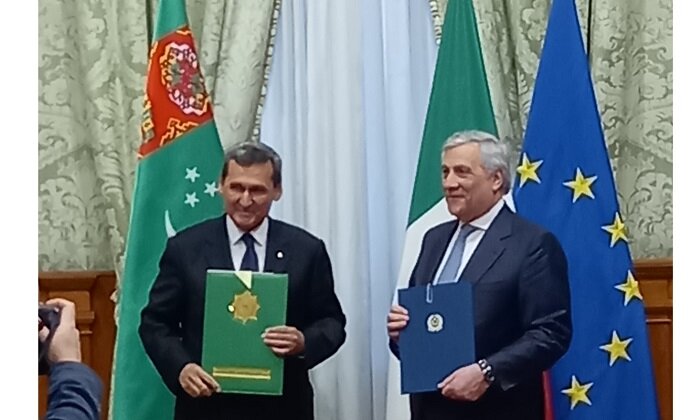 МИД Туркменистана и Италии подписали программу сотрудничества до 2025 года