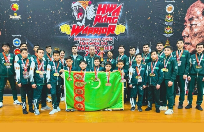 Туркменские тхэквондисты завоевали более 30 наград на чемпионате мира