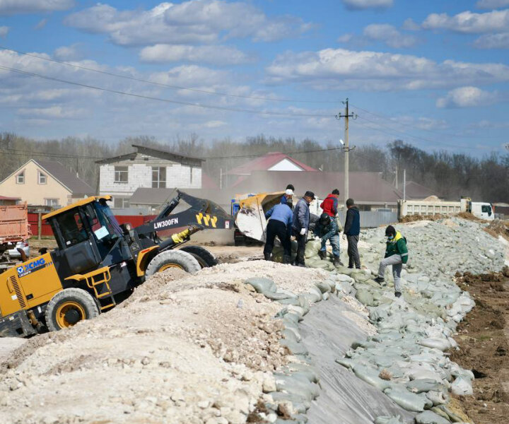 Наводнения ослабевают в Казахстане
