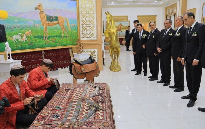 В Туркменистане прошло заседание Международной ассоциации ахалтекинского коневодства