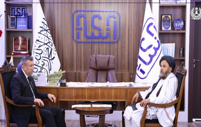 Посол Туркменистана встретился с главой афганского управления по стандартизации